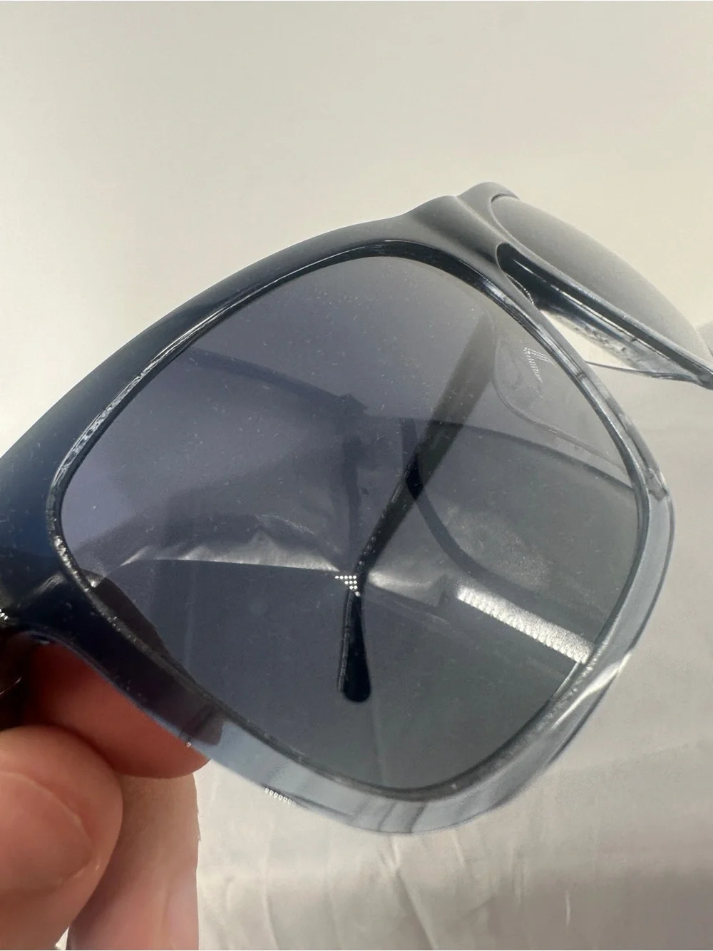 Blue gradient timberland polarized frames